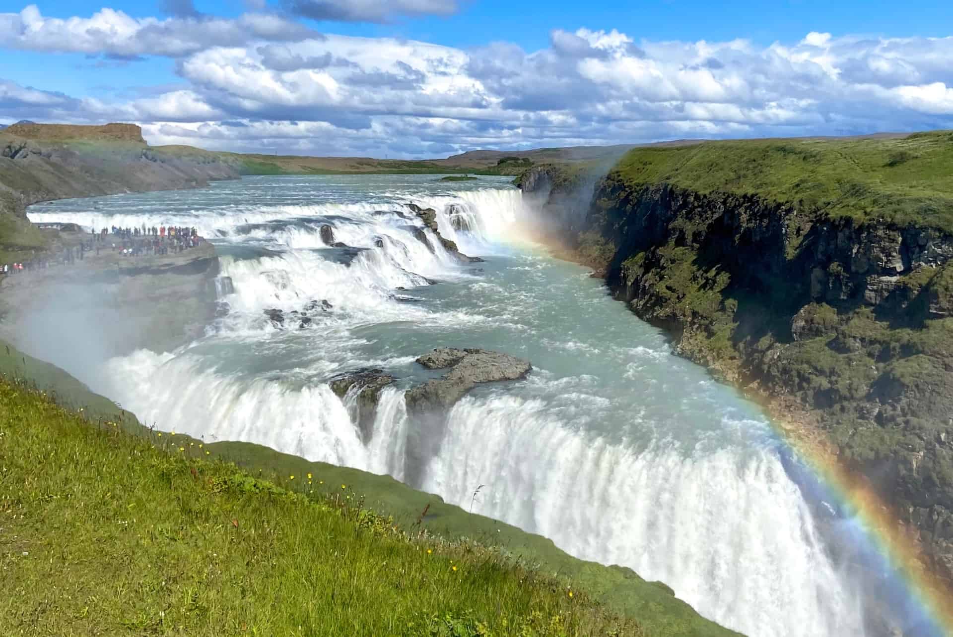 gullfoss en ete