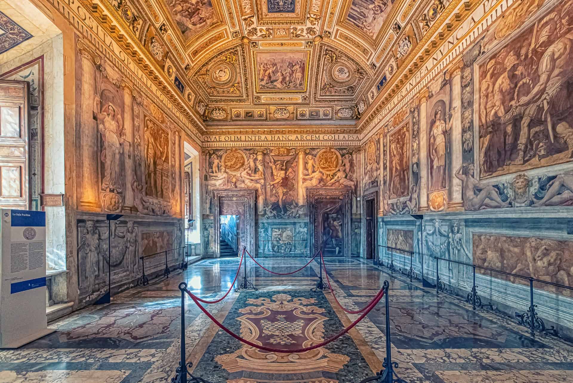 interieur chateau saint ange rome