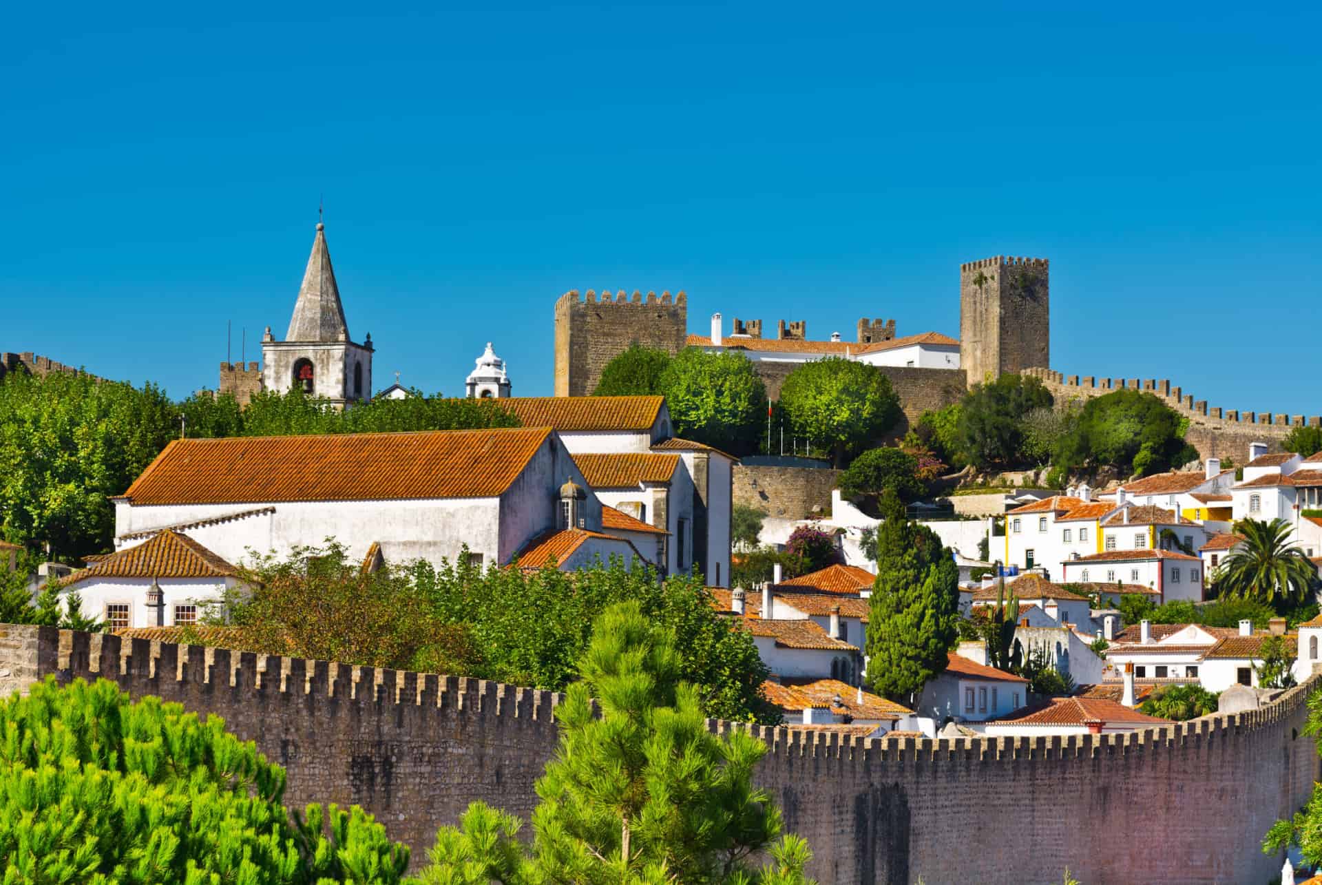 obidos road trip portugal