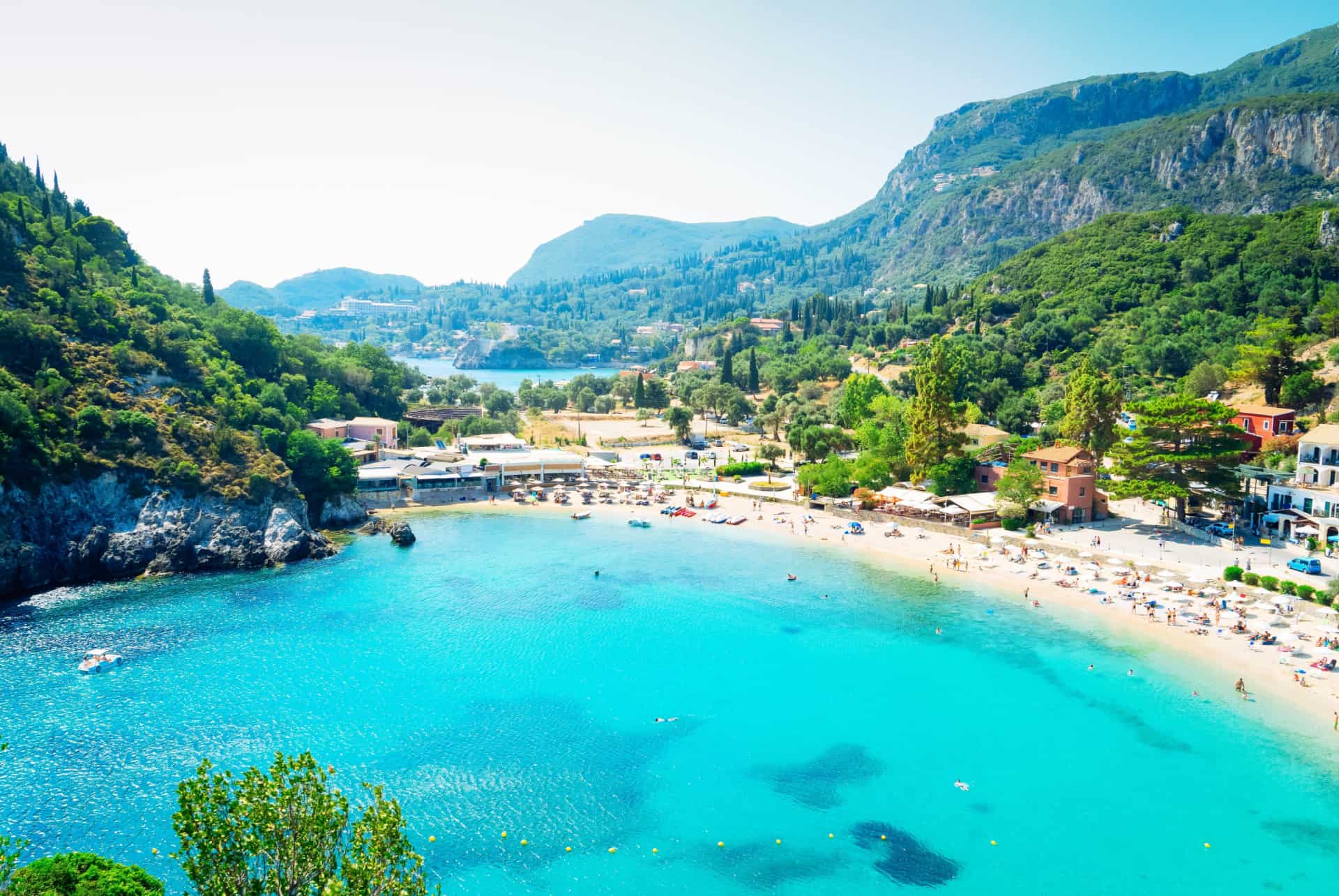 plage de paleokastritsa