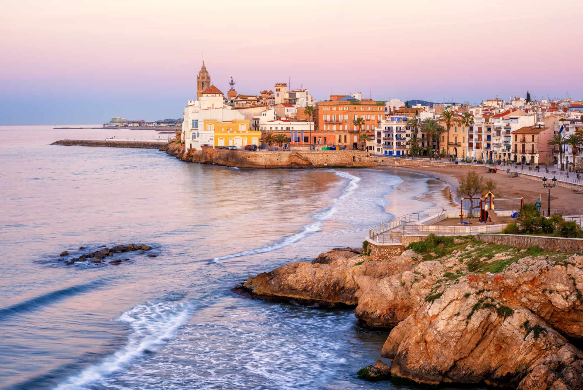 sitges plages barcelone