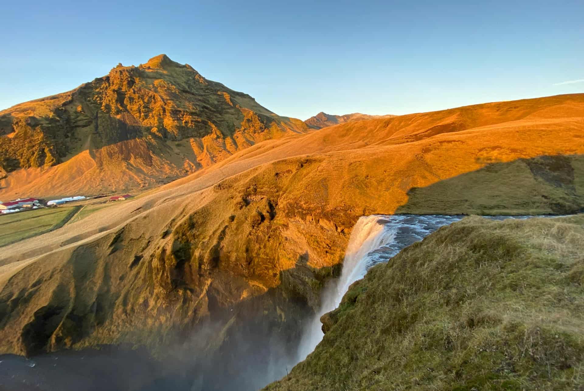 skogafoss plateforme les plus belles cascades dislande