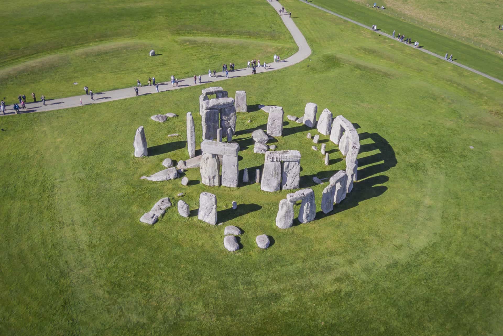 stonehenge vue aerienne stonehenge vue aerienne
