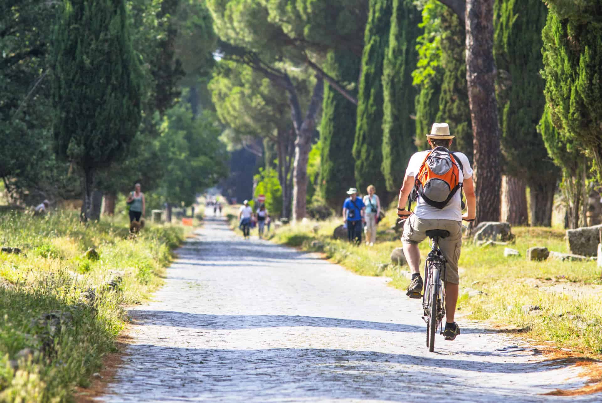 via appia visiter rome en mai