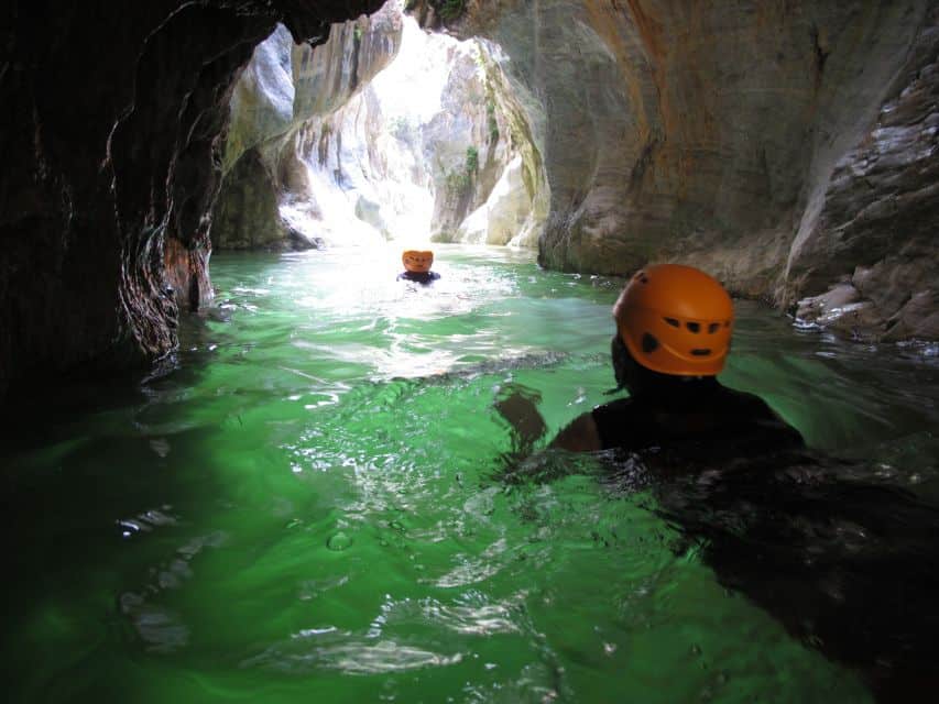 canyoning marbella