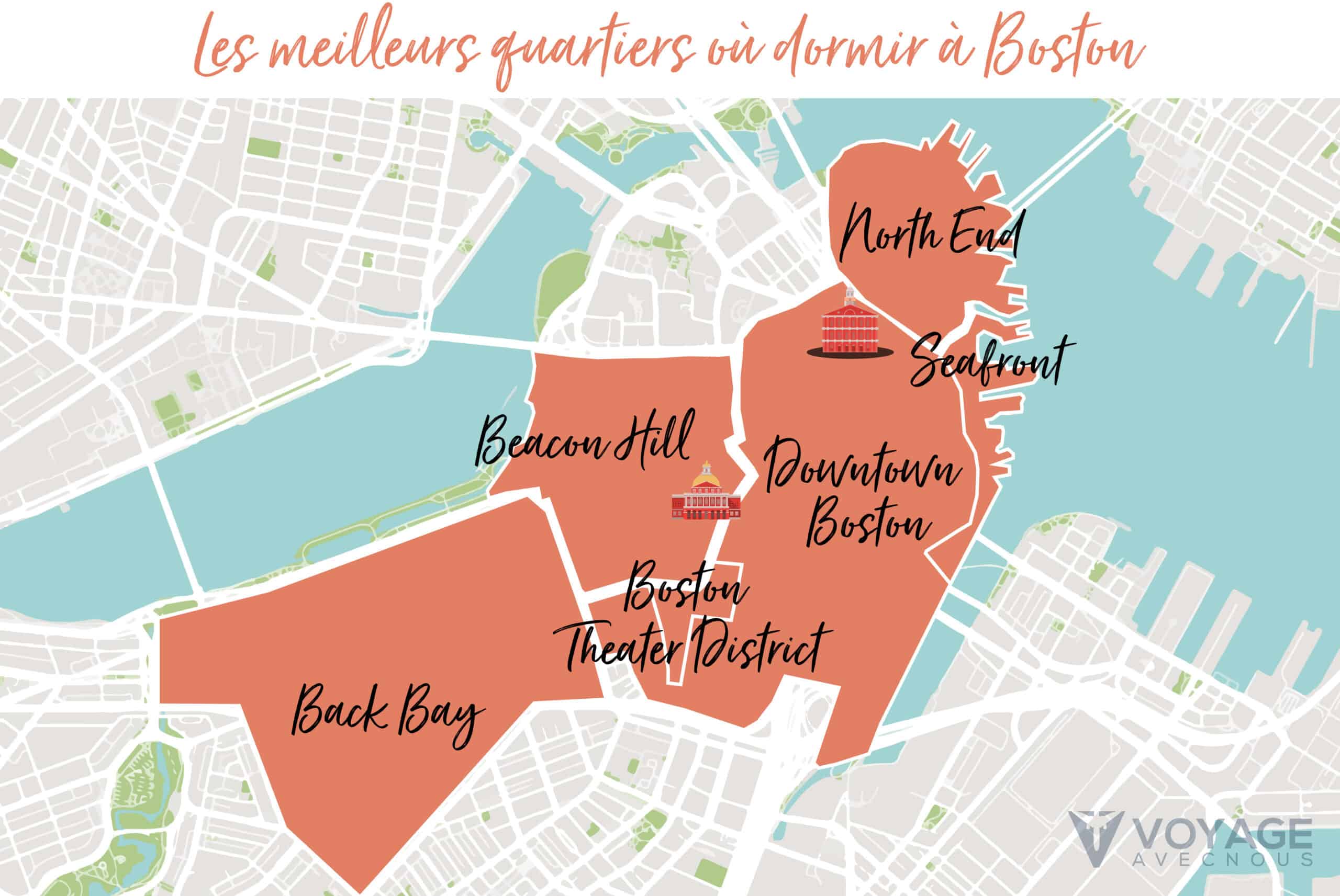 map ou dormir boston