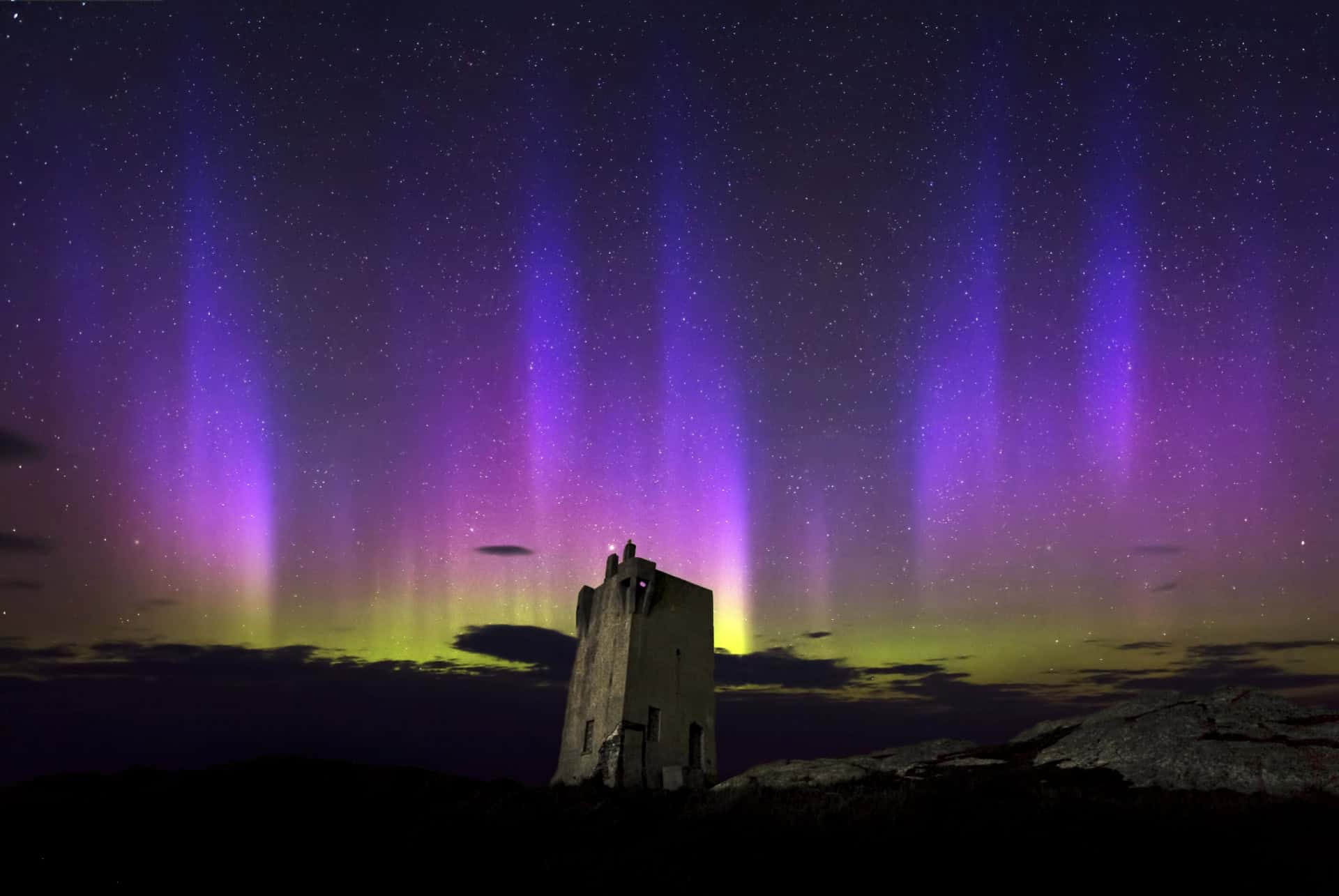 aurores boreales malin head aurores boreales malin head