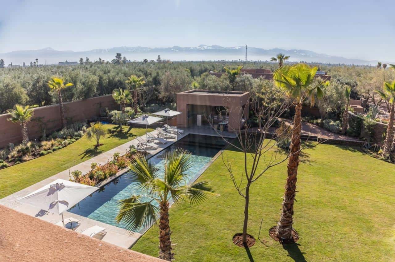 les plus belles villas de marrakech villa mya lyluna exterieur les plus belles villas de marrakech villa mya lyluna exterieur