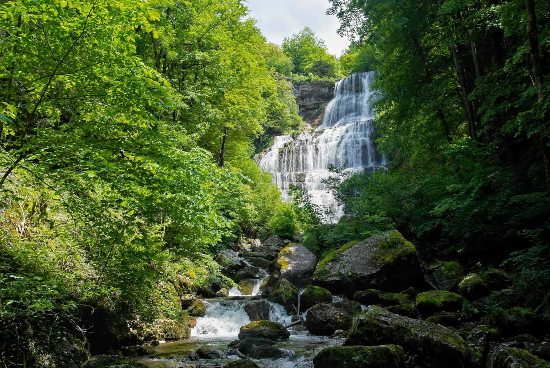 cascades du herisson visiter le jura cascades du herisson visiter le jura