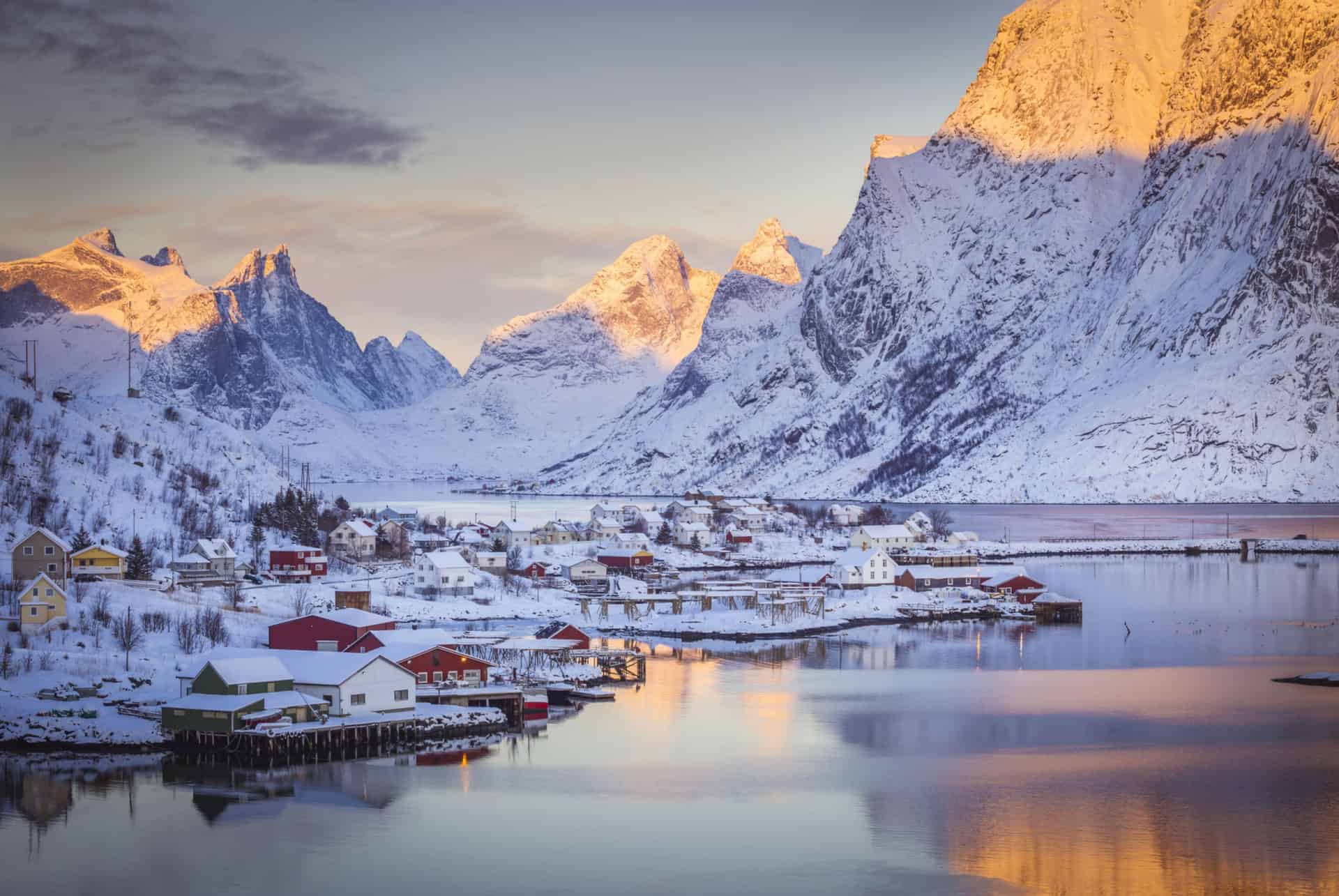 iles lofoten en hiver iles lofoten en hiver