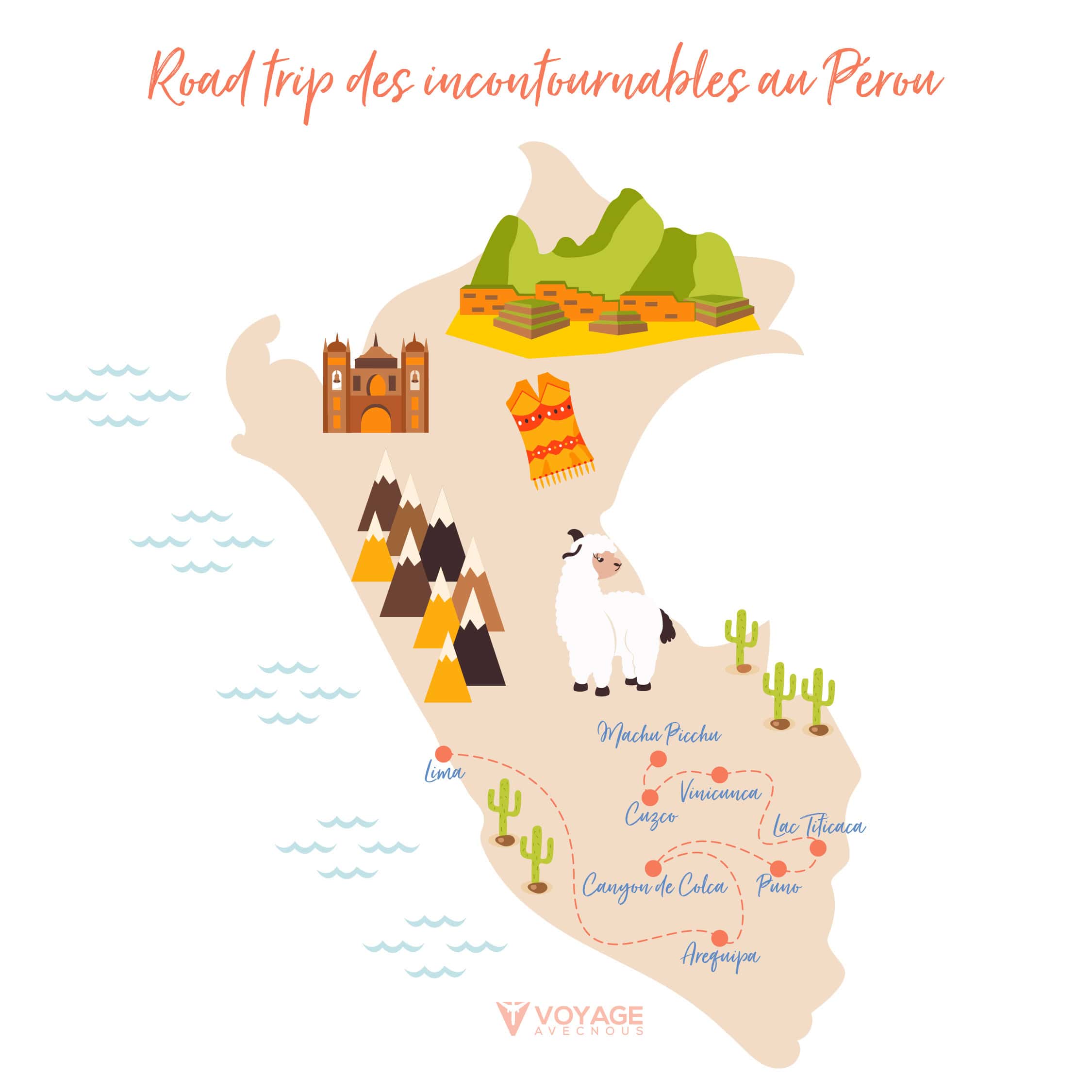 itineraire incontournables perou itineraire incontournables perou