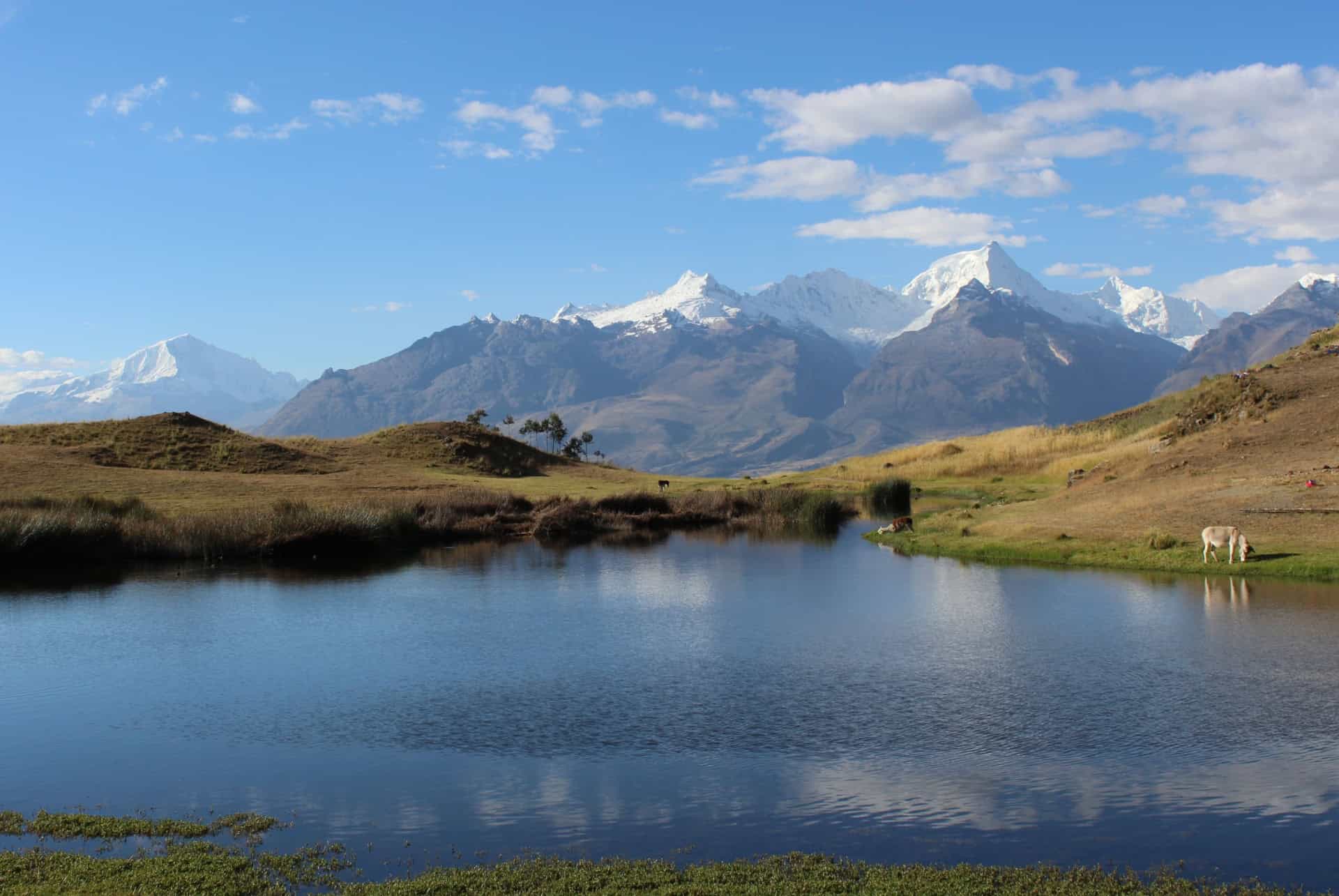 region huaraz montagnes region huaraz montagnes