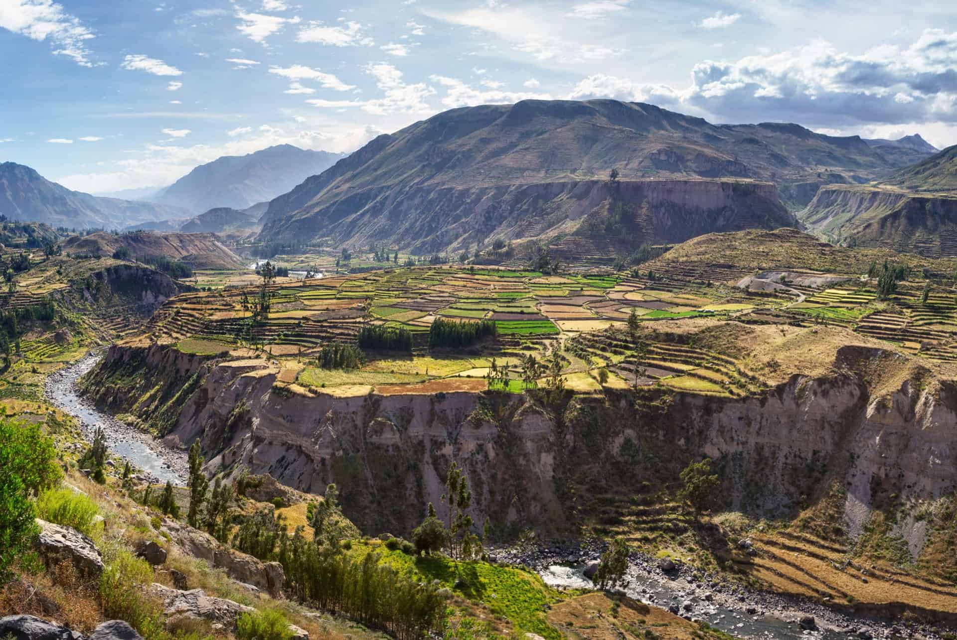 canyon de colca perou canyon de colca perou