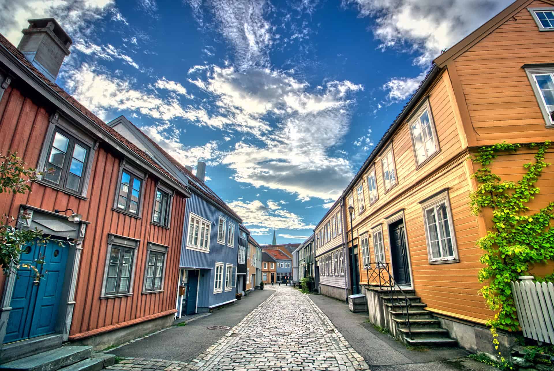 vieille ville trondheim vieille ville trondheim